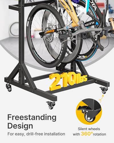 Freestanding Bike Storage Rack