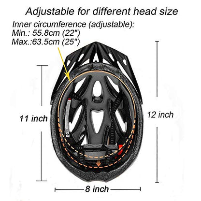 Adjustable Adult Mountain & Road Bike Helmet