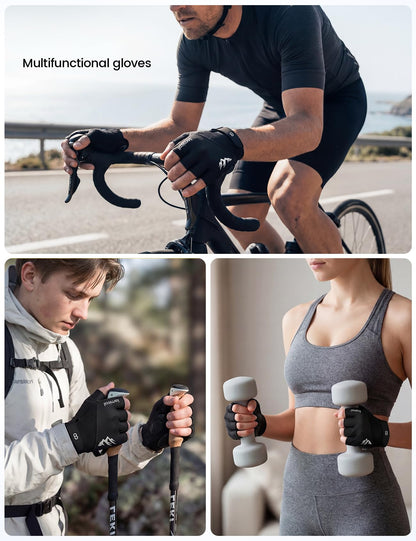 Anti-Slip Shock-Absorbing Cycling Gloves for Men & Women