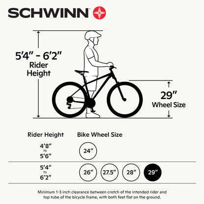 29 Inch Full Suspension Mountain Bike 24-Speed