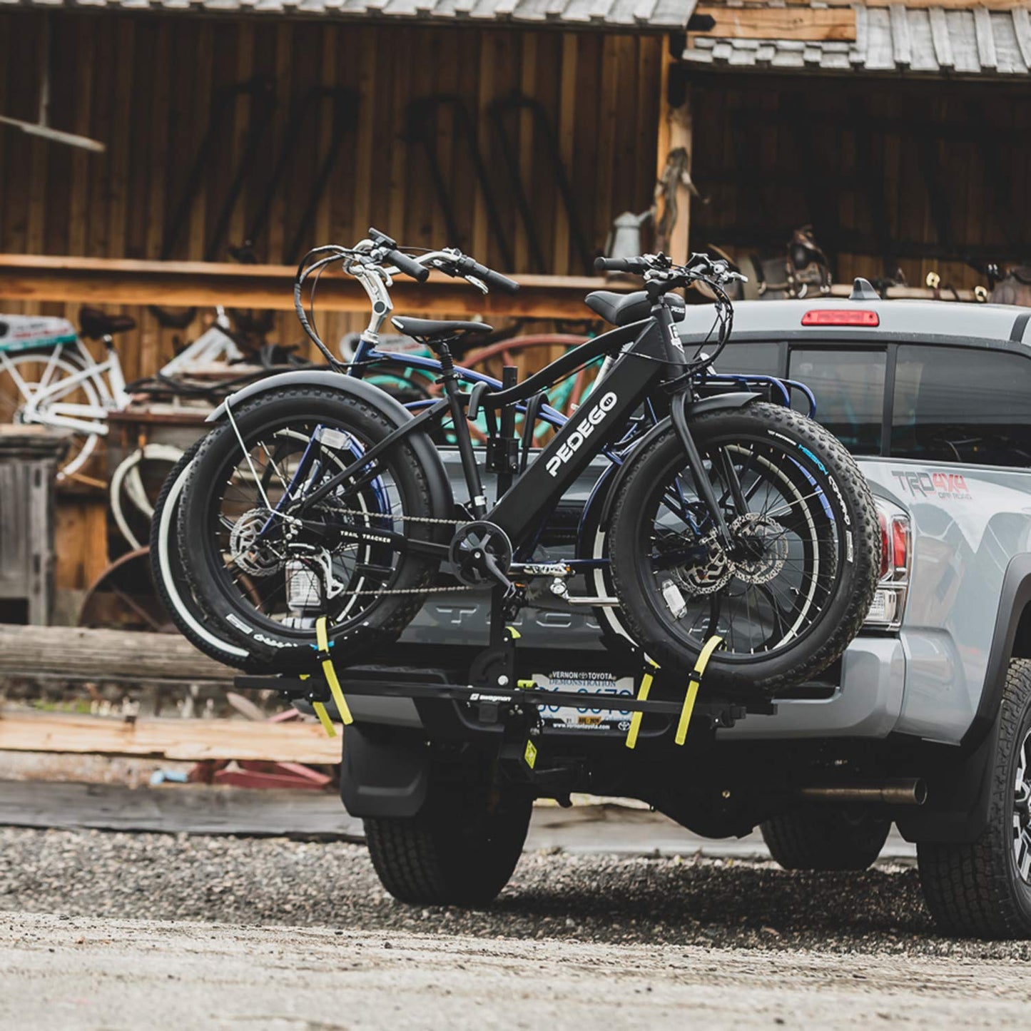 Electric Bike Hitch Mount Platform Rack