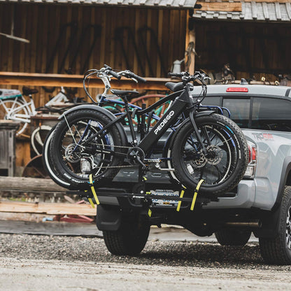Electric Bike Hitch Mount Platform Rack