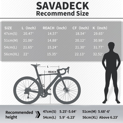 Carbon Road Bike with Shimano 105 Di2 24-Speed
