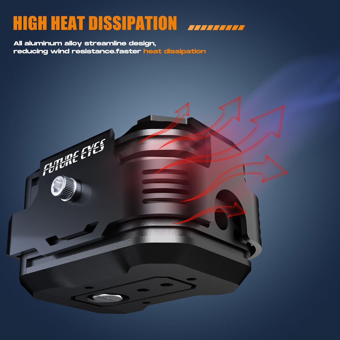 LED Motorcycle Fog Lights & Auxiliary Driving Kit