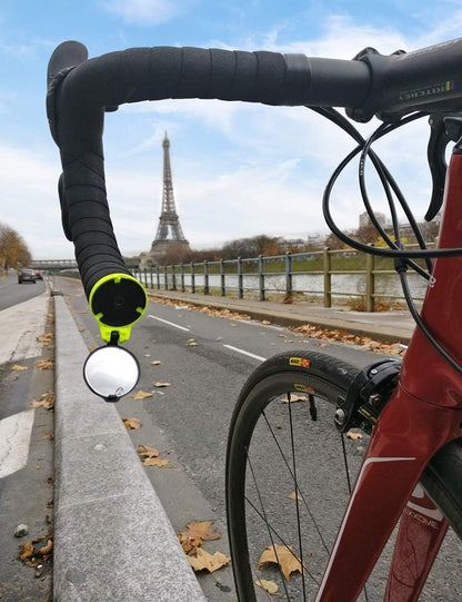 Folding Drop-Bar Bike Rearview Mirror