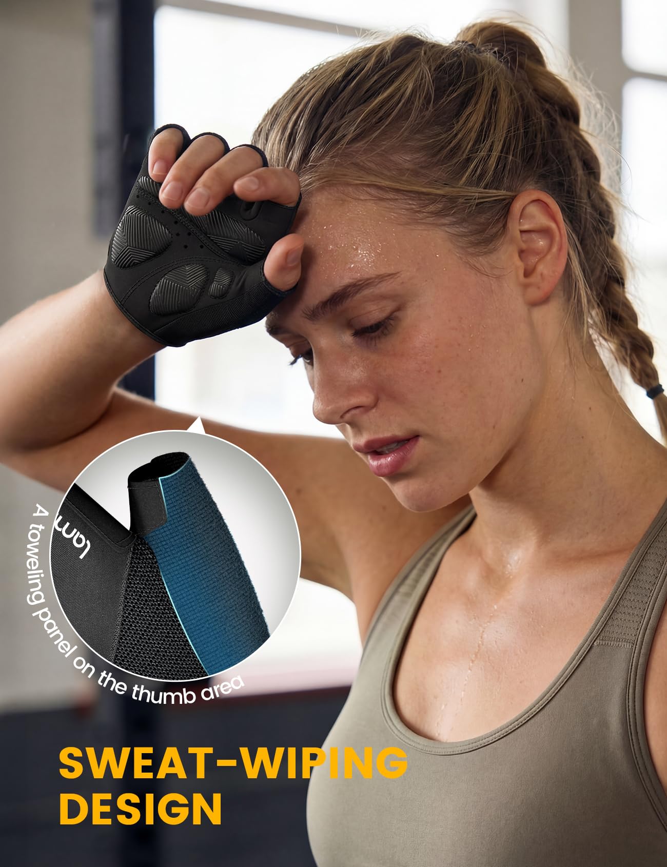 Anti-Slip Shock-Absorbing Cycling Gloves for Men & Women