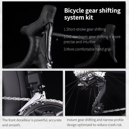 Carbon Road Bike with Shimano 105 Di2 24-Speed