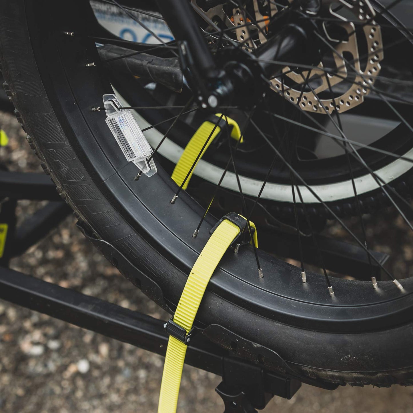 Electric Bike Hitch Mount Platform Rack