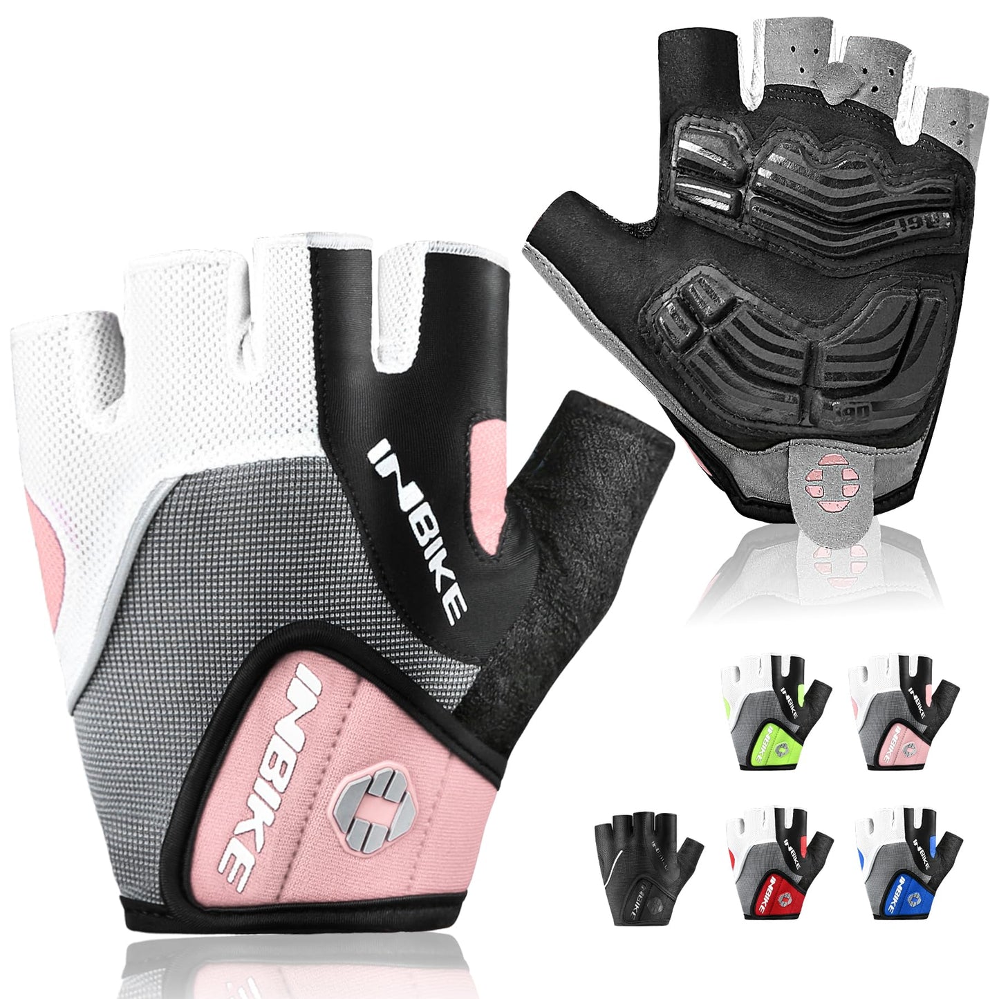 5mm Padded Half-Finger Cycling Gloves