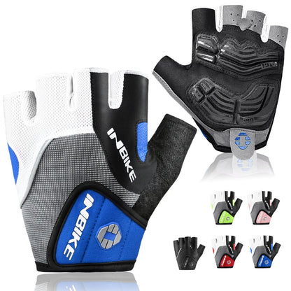 5mm Padded Half-Finger Cycling Gloves
