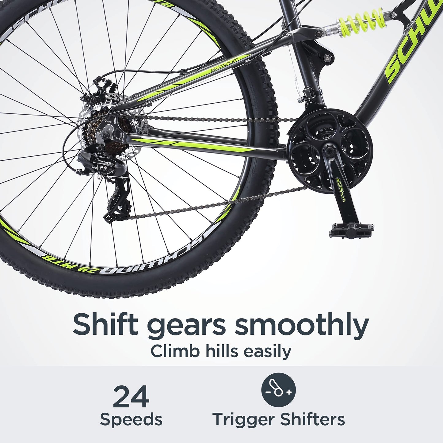 29 Inch Full Suspension Mountain Bike 24-Speed